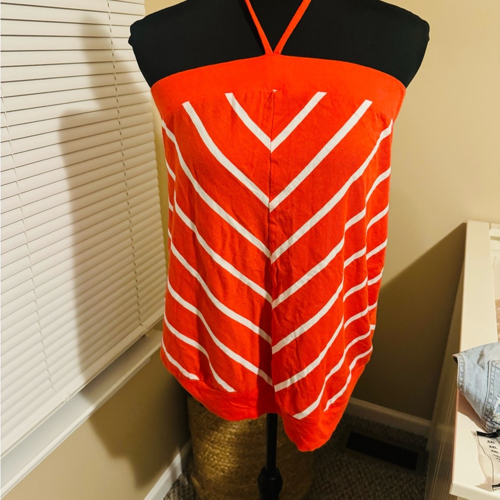 Torrid Red& White Stripe Tube Top Size 0x